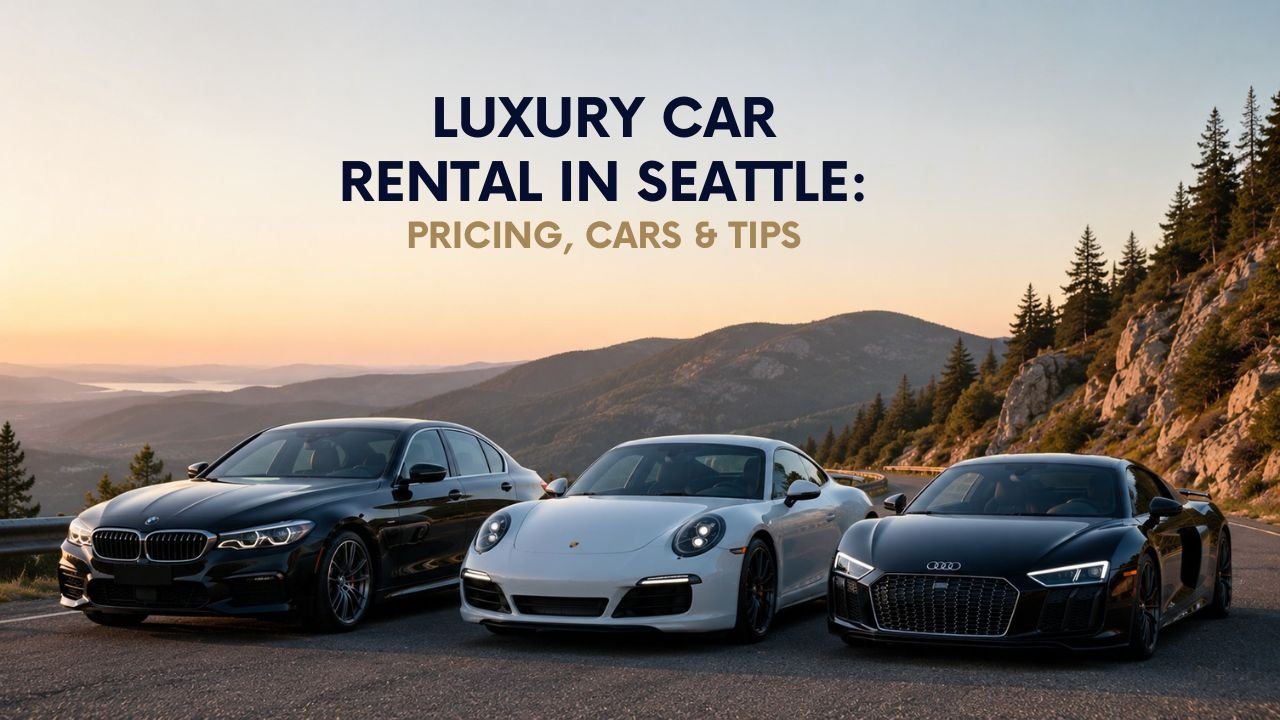 Complete Guide to Luxury Car Rental in Seattle: Pricing, Cars & Tips